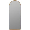 Arch Metal Floor Mirror with Gold Finish by Cooper Classics