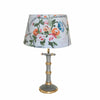 Bamboo Candle Stick Lamp in Grey by Dana Gibson