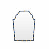 Bamboo Mirror in Navy by Dana Gibson