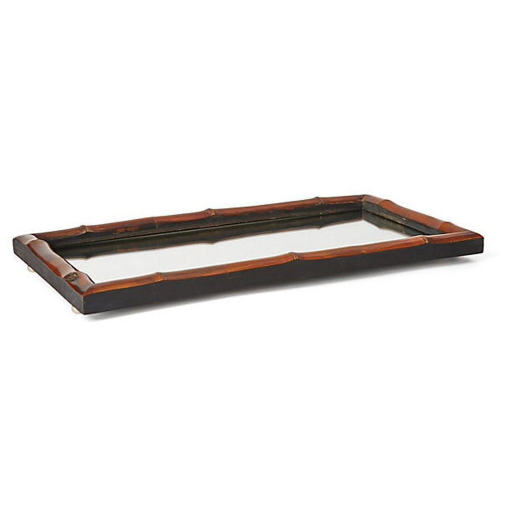 Bamboo Vanity Mirrored Tray by Dessau Home
