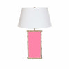 Bamboo in Pink Lamp by Dana Gibson