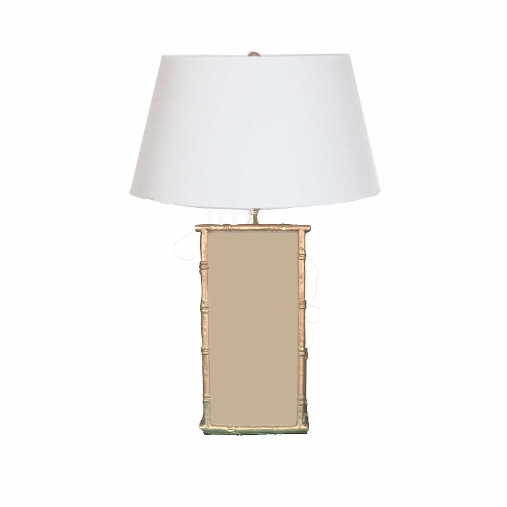 Bamboo in Taupe Lamp by Dana Gibson