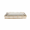 Bamboo in White Serving Tray by Dana Gibson