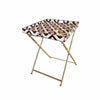 Baratta in Brown Side Table by Dana Gibson