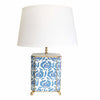 Beaufont Lamp in Blue by Dana Gibson