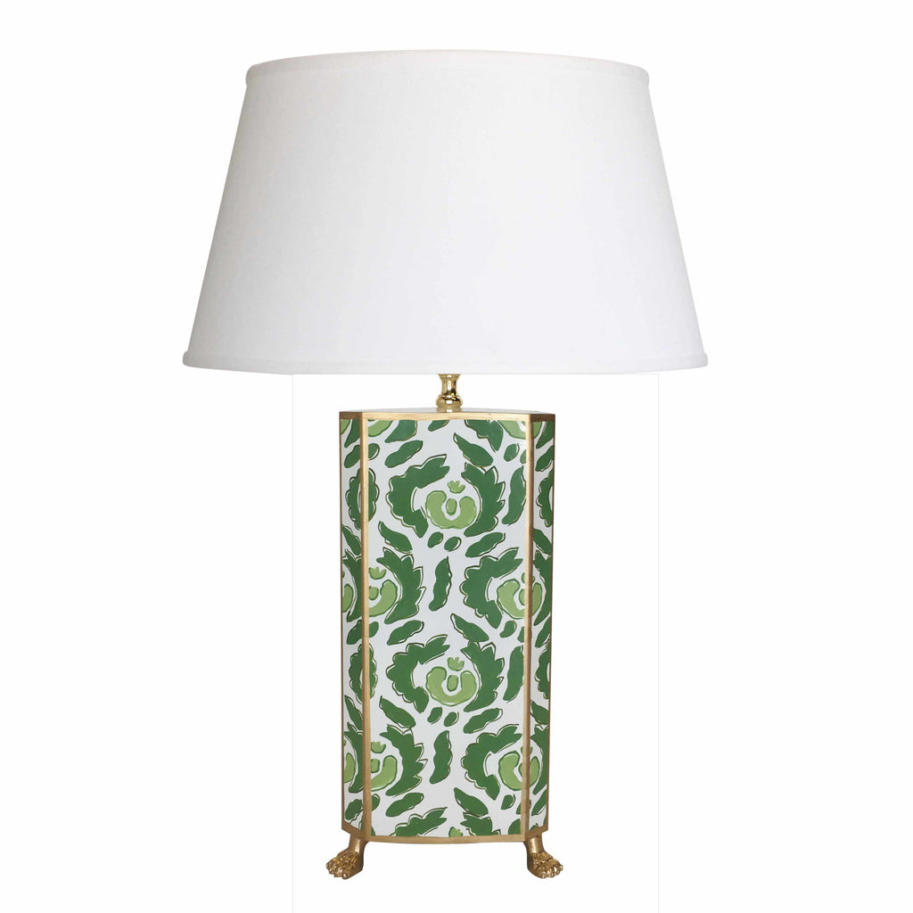 Beaufont in Green Table Lamp by Dana Gibson