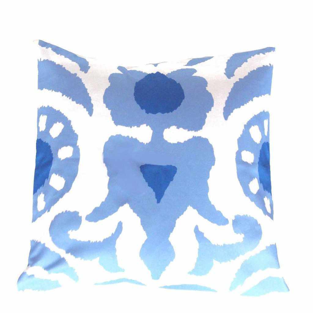Blue Agra 22" Pillow by Dana Gibson