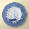 Blue Rigging Canapé Plates Boxed Set/4 by Caskata