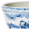 Blue & White Cachepot with Figural Scene by Dessau Home