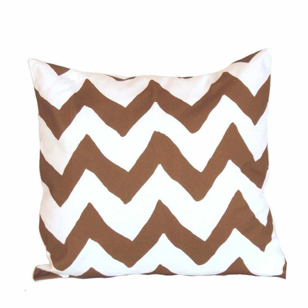 Brown Bargello 22" Pillow by Dana Gibson