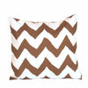 Brown Bargello 22" Pillow by Dana Gibson