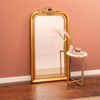 Camilla Arched 59" Floor Mirror, Gold Leaf Frame by Cooper Classics