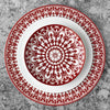 Casablanca Crimson Canapés Set of 4 by Caskata