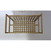 Champagne Silver Woven Magazine Holder by Dessau Home