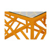 Chinese Chippendale Rattan Nesting Tables, Set of Two by David Francis Furniture
