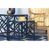 Chinese Chippendale Rattan Nesting Tables, Set of Two by David Francis Furniture