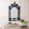Chinoiserie Chic Cobalt Blue 42" Pagoda Mirror by Cooper Classics