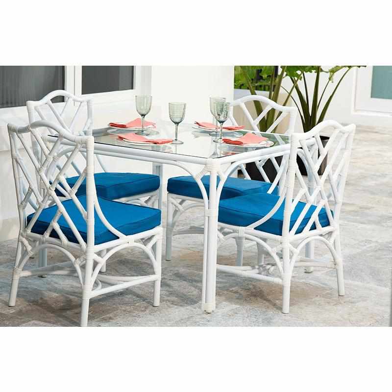 Chippendale Outdoor Dining Side Chair by David Francis Furniture
