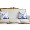 Cliveden in Blue 22" Pillow by Dana Gibson