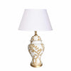 Cliveden in Taupe Lamp by Dana Gibson