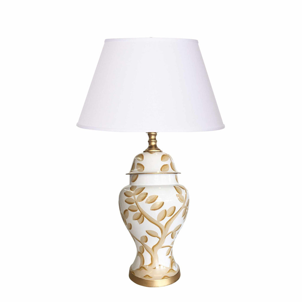 Cliveden in Taupe Lamp by Dana Gibson