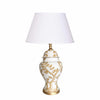 Cliveden in Taupe Lamp by Dana Gibson