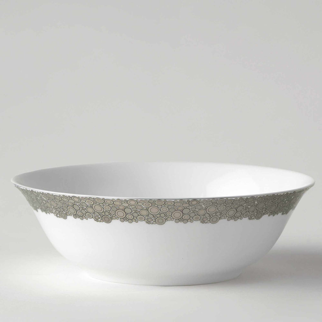 Ellington Shine Multi-Toned Platinum Serving Bowl by Caskata