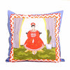 Emperor Pillow in Blue by Dana Gibson