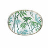 Fontaine in Green Oval Tray by Dana Gibson