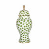 Ginger Jar, Small 12"H in Green Fleck by Dana Gibson