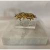 Gold Leaf Crab Napkin Rings / Set of 4 by Southern Tribute