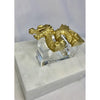 Gold Leaf Dragon Napkin Rings / Set of 4 by Southern Tribute