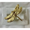 Gold Leaf Dragonfly Napkin Rings / Set of 4 by Southern Tribute