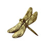 Gold Leaf Dragonfly Napkin Rings / Set of 4 by Southern Tribute