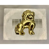 Gold Leaf Foo Dog Napkin Rings / Set of 4 by Southern Tribute