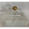 Gold Leaf Pineapple Napkin Rings / Set of 4 by Southern Tribute