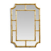 Golden Bamboo Wall Mirror by Two's Company