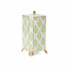 Green Block Print Lamp in Small by Dana Gibson
