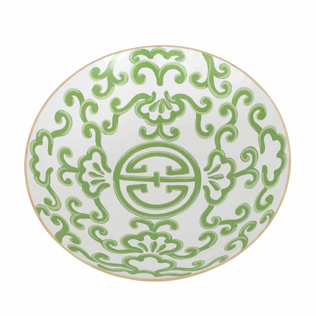 Green Sultan Bowl, Large by Dana Gibson