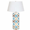 Haslam Lamp in Turquoise by Dana Gibson