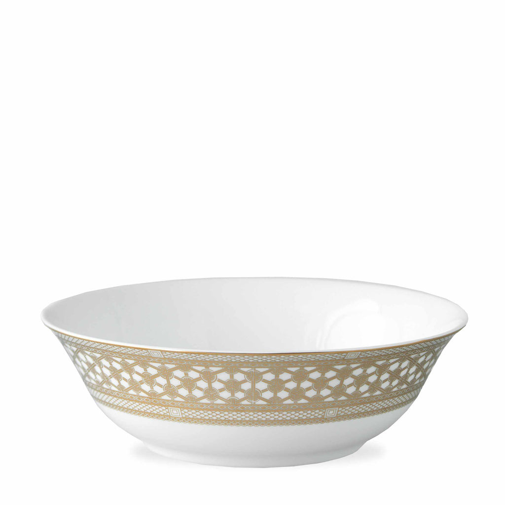 Hawthorne Gilt - Gold Serving Bowl by Caskata