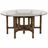 Hexagonal Rattan Dining Table Base by David Francis Furniture