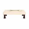 Islesboro Bench in Cream Leopard by Dana Gibson