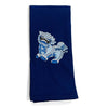Kitchen Towel - Blue Foo Lion by Vibrantly Blue