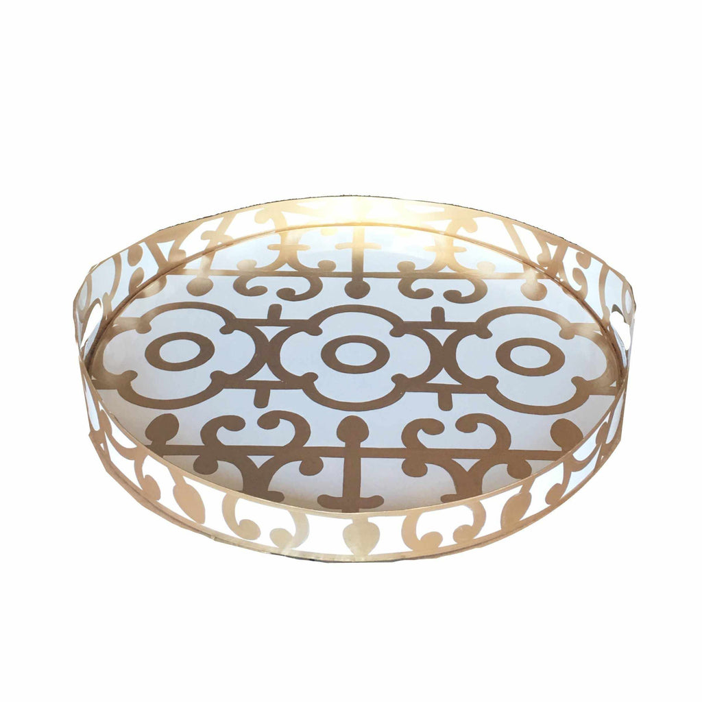 Klimt in Gold Tray, Small by Dana Gibson