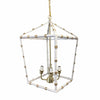 Large Bamboo Lantern in White by Dana Gibson