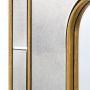 Large Gold Leaf Framed Mirror with Beveled Borders by Bungalow 5