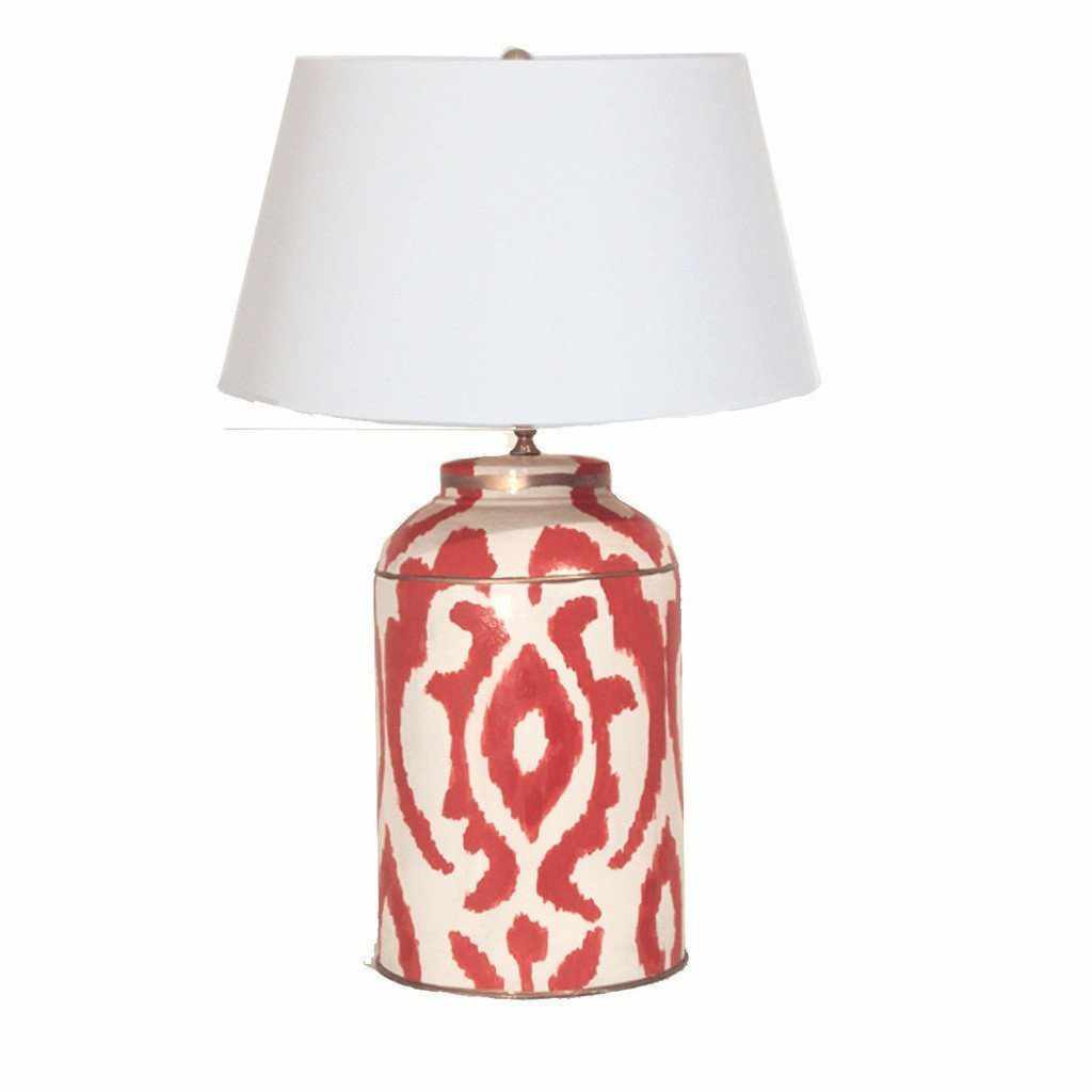 Large MagdaTea Caddy Lamp in Persimmon by Dana Gibson
