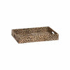 Leather Tray With Leopard Print by Vintage