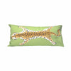 Leopard Lumbar in Green by Dana Gibson